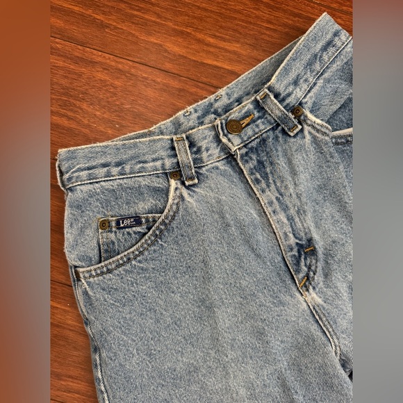 Vintage Lee Classic Blue Denim Jeans Size Women’s 24 inch waist - Picture 3 of 10